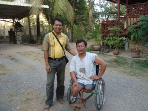Sareth and me Kamboja