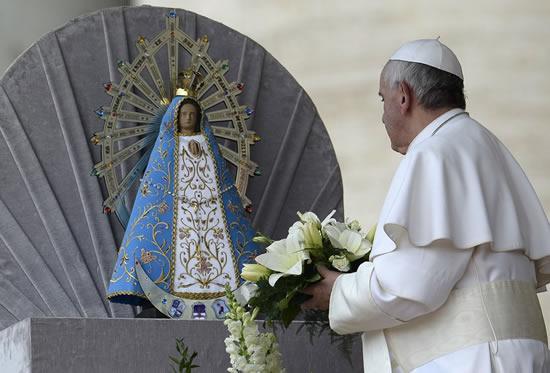 Lujan Argentina dan Paus Fransiskus
