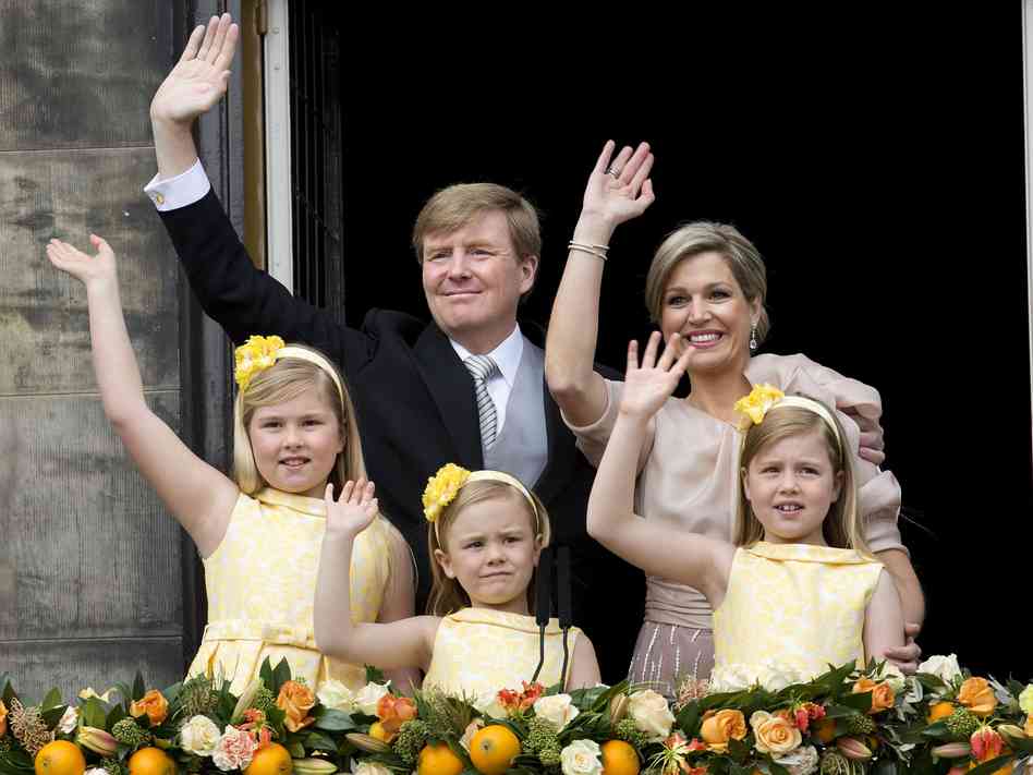 Raja Willem-Alexander keluarga