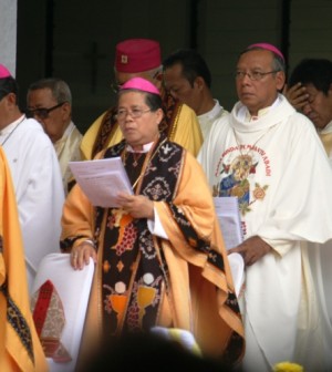Mgr. Florentinus Sului MSF misa di Bangka ok