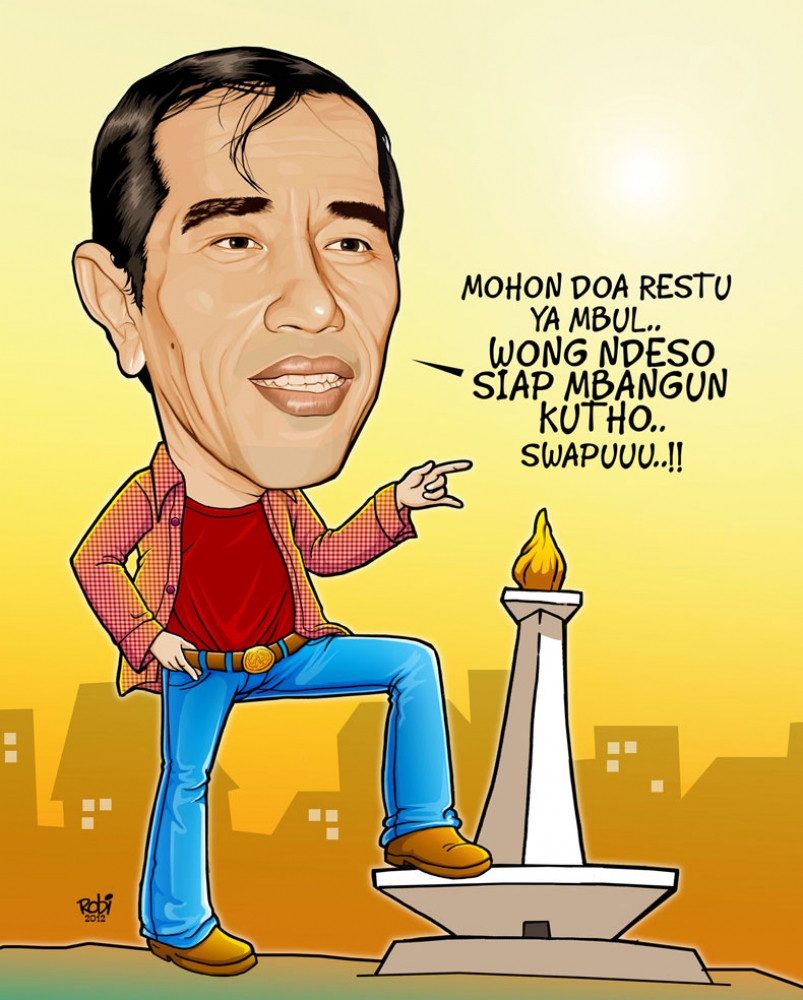 Jokowi mbangun kota