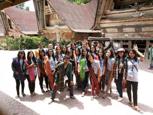 Para Delegasi di Sigale-gale, Tomok, Samosir