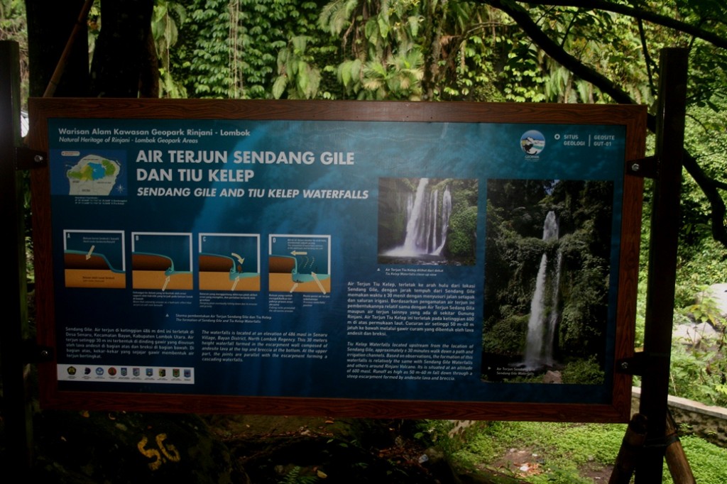 Senaru Sendang Gila air terjun Lombok