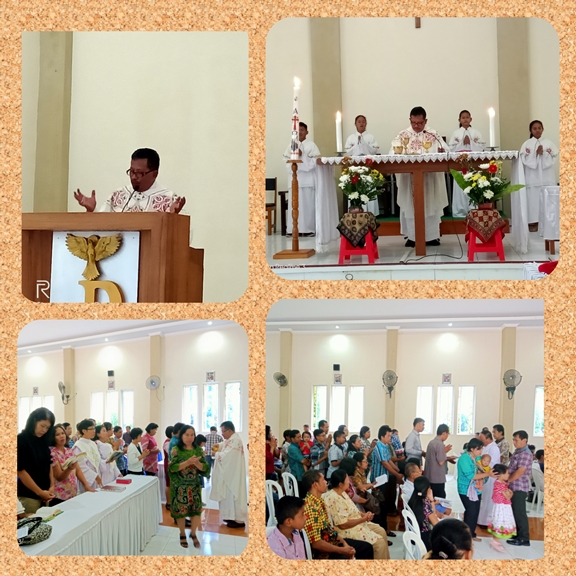 Perayaan Ekaristi Paskah Lingkungan St. Ignatius Loyola