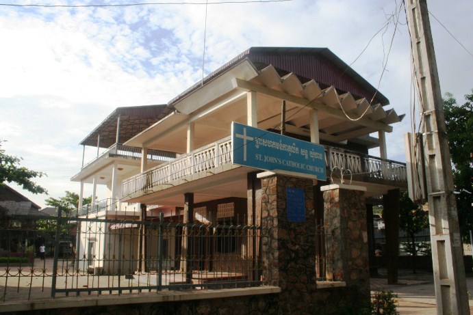 Gereja Kamboja di Siem Reap