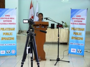 Ambon pelatihan pidato