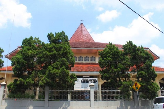 Purwokerto Timur Gereja St Yoseph 2 fasade