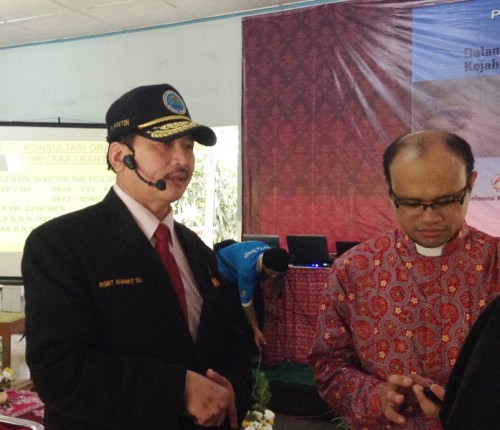 Brigjen Pol Victor Pudjiadi dan Romo Dwi Harsanto