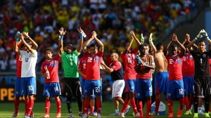 Tim Kosta Rika usai mengalahkan Yunani/Foto: Fifa.com