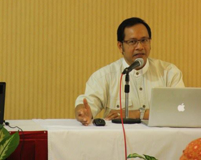 Vikjen Keuskupan Bandung, Pastor P. Wirasmohadi Soerjo, Pr/ Foto : Ignatius Yunanto
