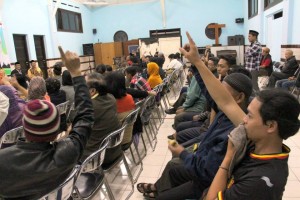 Dialog Kemanusiaan. Para peserta dialog kemanusiaa (Foto : Ignatius Yunanto)