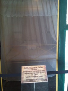 Kamar Tidur Bung Karno/ Foto : Abdi Susanto