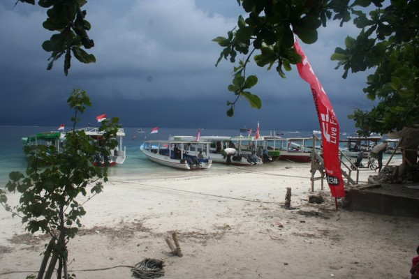 Gili Trawangan Lombok pantai pasir putih