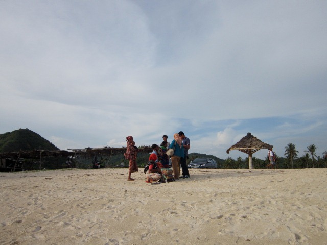 Pantai Kuta pedagang