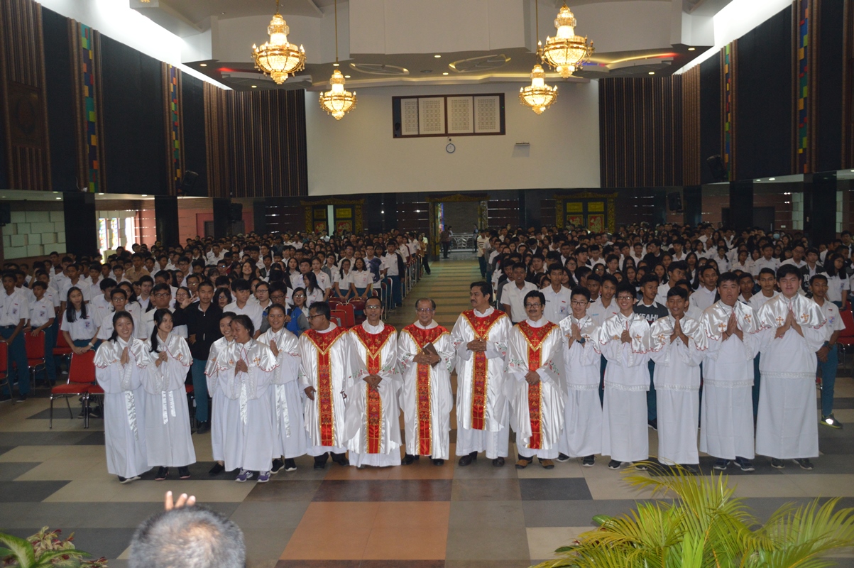 Sma Smk Xaverius Palembang Percaya Adalah Modal Utama Dalam Pewartaan Sesawi Net