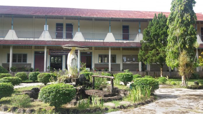 Wajah Depan Seminari Menengah St. Petrus Aek Tolang Keuskupan Sibolga. (Dok Seminari Aek Tolang)