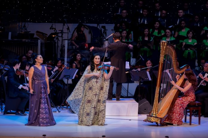 konser natal pukat 2017 harpa regina handoko michelle siswanto henny janawati 1