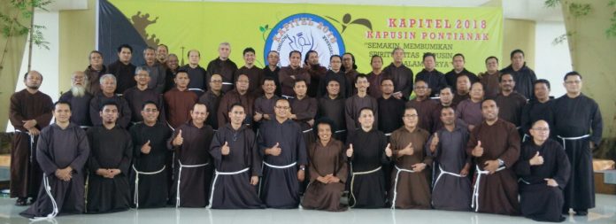 50 kapitularis dalam kapitel Ordo kapusin 2018
