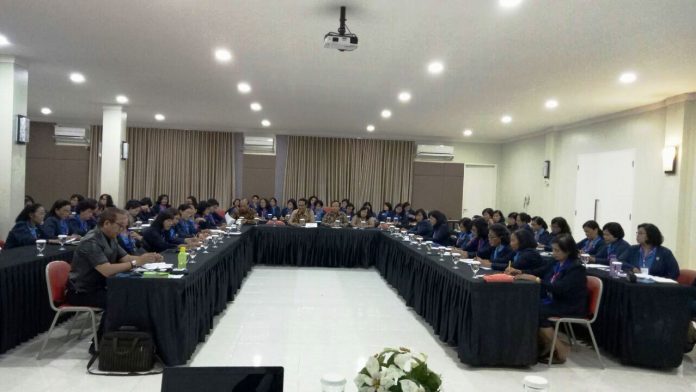 Suasana pertemuan Rakorda WKRI DPD Jateng di Tawangmangu, Karanganyar, 24-25 Februari 2018. (Yuliana Wulandari/Sekretaris WKRI DPP Jateeng)