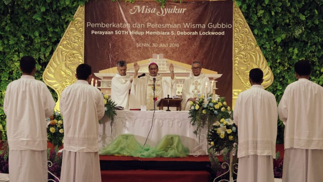 Pemberkatan dan Peresmian Wisma Gubbio di RS St. Elizabeth