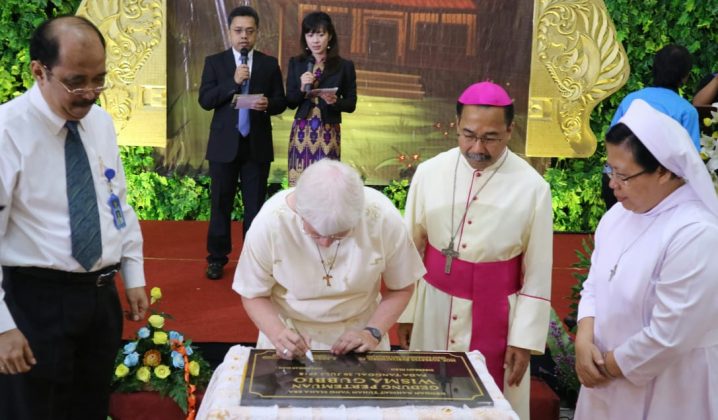 Pemberkatan dan Peresmian Wisma Gubbio di RS St. Elizabeth