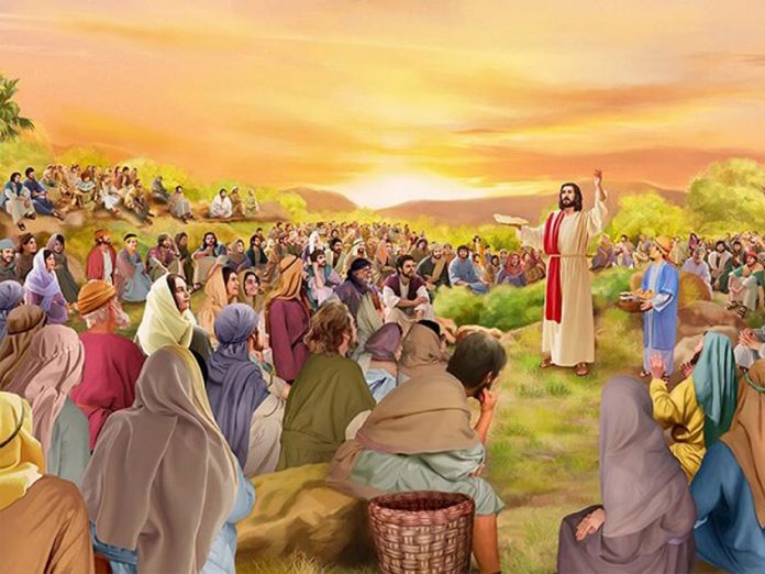 Sekolah Minggu Ceria Tuhan Yesus Memberi Makan Lima Ribu Orang Dengan