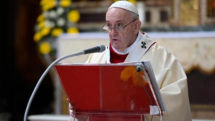 Paus Fransiskus dalam Perayaan Ekaristi Minggu Kerahiman Ilahi 19 April 2020 by Vatican News