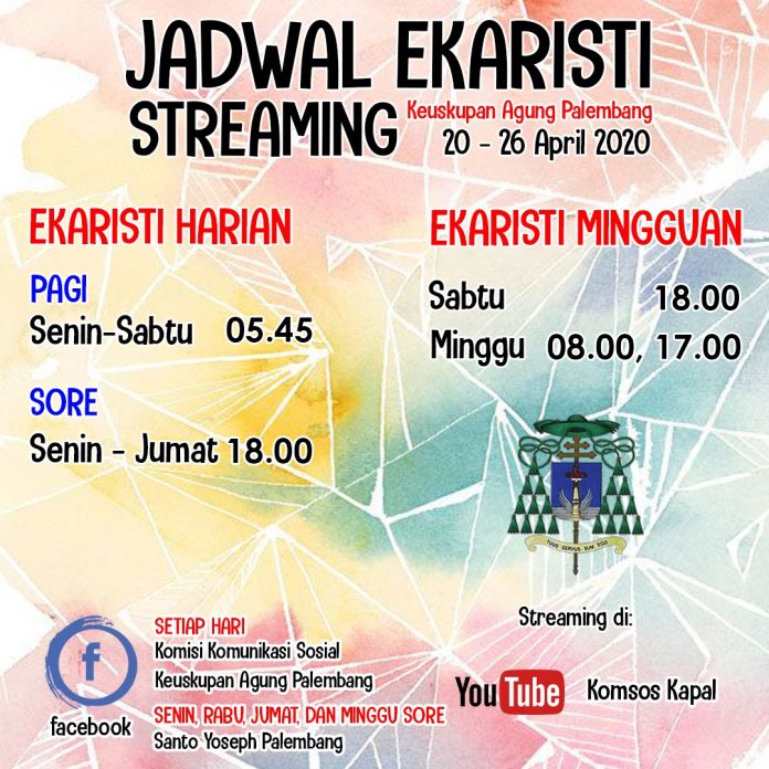 Jadwal Misa Online di Keuskupan Agung Semarang | SESAWI.NET