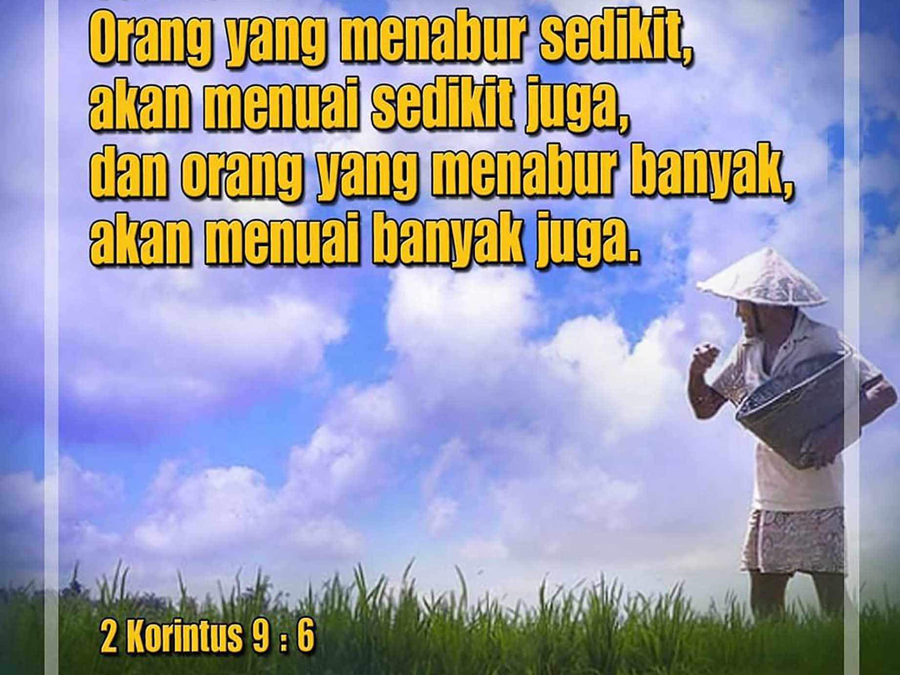 Kata Bijak Hukum Tabur Tuai / Kata Bijak Quote Tentang Tabur Tuai Mas