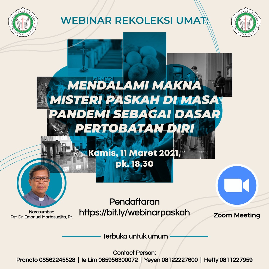 Rekoleksi Umat Jelang Paskah 2021 Sesawi Net