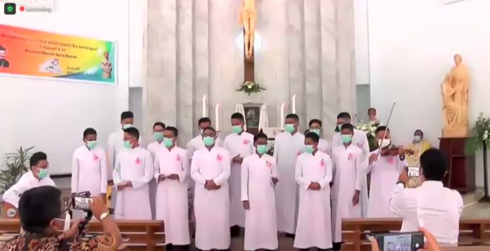 17 Novis MSF Terima Jubah Biara, Bersiap Jadi Misionaris di Jerman dan Filipina. (Dok. Novisiat MSF Salatiga)