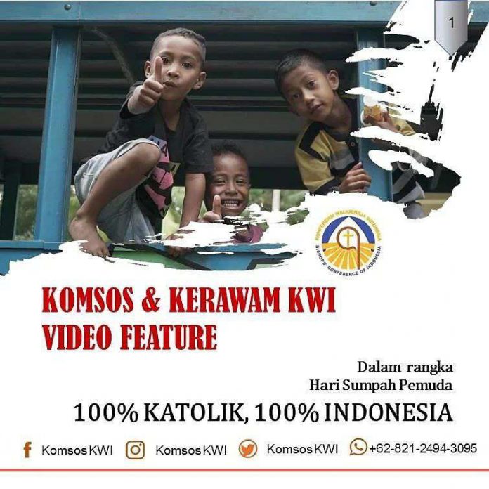 Peringati Hari Sumpah Pemuda 2021, Komisi Komsos dan Komisi Kerawam KWI gelar lomba video feature. (Mirifica.Net)