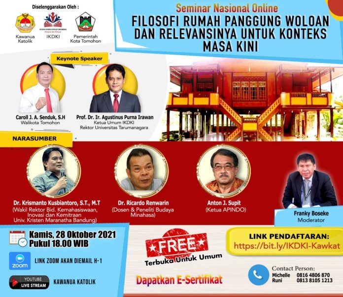 "Dosen Membangun Desa" Besutan Bareng Ikatan Dosen Katolik Indonesia, Kawanua Katolik, dan Pemkot Tomohon