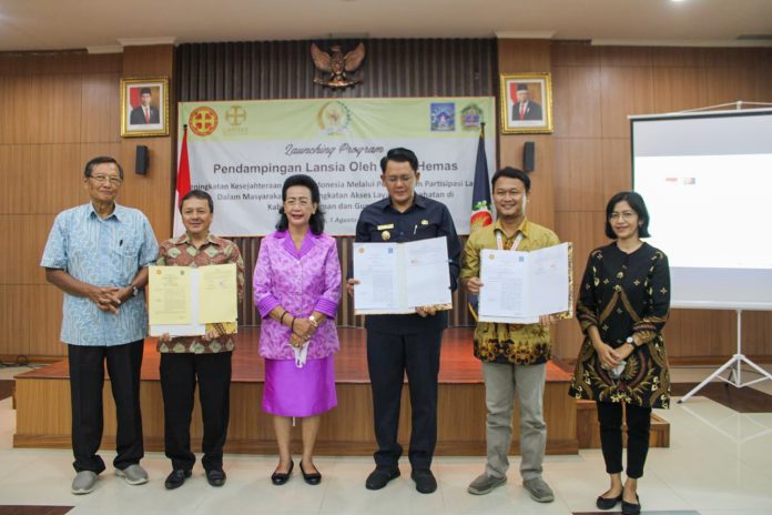 Penandatanganan MoU antara KARINAKAS dengan Pemerintah Daerah DIY dalam rangka upaya wujudkan program bersama besutan KARINAKAS dan Caritas Indonesia untuk