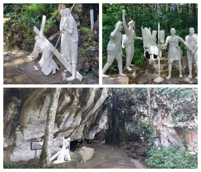 Pusat Ziarah Keluarga Kudus Sapak Bayo-bayo di Sangalla Tana Toraja, Sulsel.
