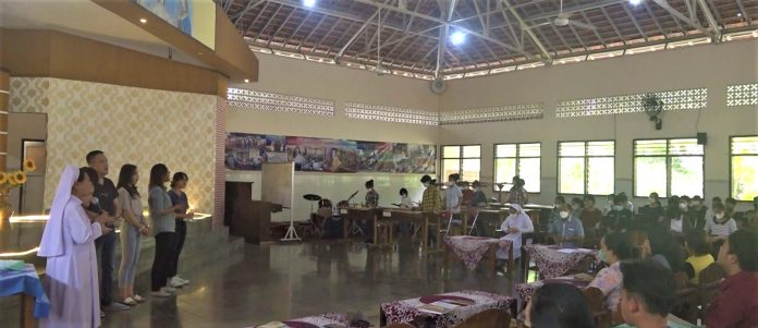 Sr. Christera OSF dari LKSA Puteri Brayat Pinujo di Boro, Kulon Progo, DIY. (Titch TV Mathias Hariyadi)