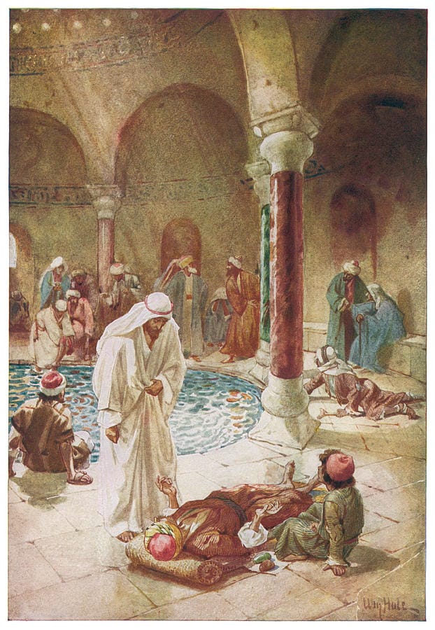 Maukah engkau sembuh?, by by Mary Evans Picture Library