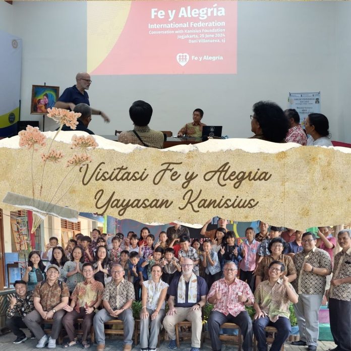 Direktur Federasi Fe y Alegria dari Spanyo Pater Daniel VillaNueva SJ Kunjungi Yayasan Kanisius