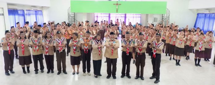 Sekolah Tinggi Keguruan dan Ilmu Pendidikan (STKIP) Widya Yuwana Madiun gelar Kursus Pembina Pramuka Mahir Tingkat Dasar (Br. Liber Jehadit CSA) ok