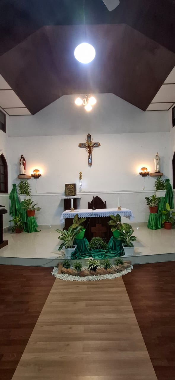 Kapel Rumah Retret Samadi Santo Vinsensius, Pematangsiantar. (Romo Fictorium Natanael Ginting OFMConv)