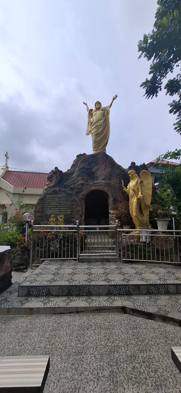 Taman Doa Rumah Retret Samadi Santo Vinsensius, Pematangsiantar. (Romo Fictorium Natanael Ginting OFMConv)