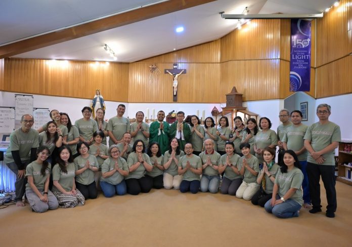 Gathering dan rekoleksi bagi para penggiat pewartaan di Gereja St. Maria Regina Paroki Bintario Jaya, Tangsel. (Ist)