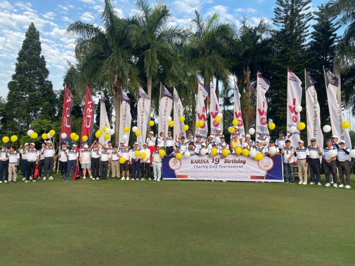 Pembukaan Charity GolfCaritas_Indonesia di_Gunung Geulis Country untuk misi galang dana kegiatan kemanusiaan. (Caritas Indonesia)