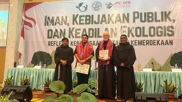 Seminar Kebangsaan OFM sambut 80 tahun Indonesia Merdeka dan 10 tahun Ensiklik Laudato Si di Jakarta, Sabtu 9 Agustus 2025. (OFM)