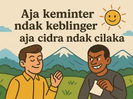 Aja Keminter Mundhak Keblinger, Aja Cidra Mundhak Cilaka