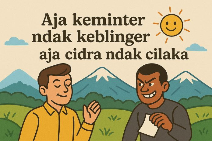 Ilustrasi - Aja keminter. (Ist)