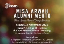 Misa Arwah di Kapel Kolese Kanisius untuk Semua Alumni Seminari Mertoyudan