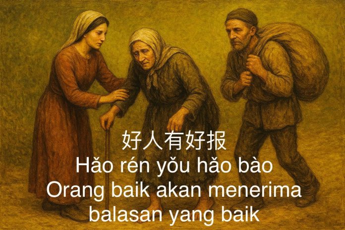 Ilustrasi Orang baik akan menerima balasan yang baik pula. (Ist)