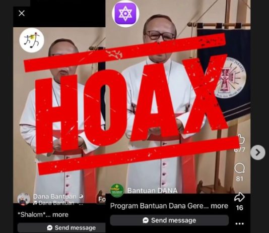 Konten Hoaks di IG dengan Palsukan Video Kardinal Suharyo untuk Penggalangan Dana