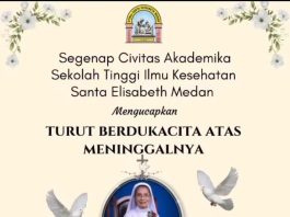 RIP Sr. Hieronima Maulahe FSE di Medan